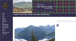 Desktop Screenshot of clanmaclennan-worldwide.com